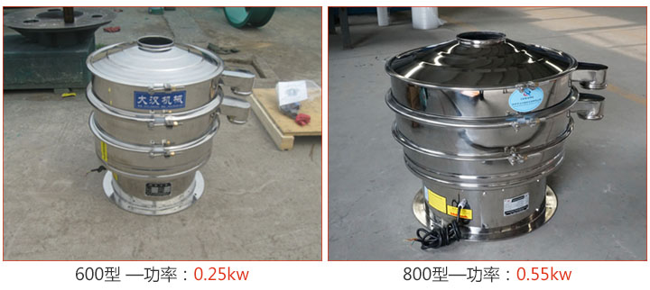 食品振動篩同種材質(zhì)有不同大小的型號,而型號的不同就會影響價格。